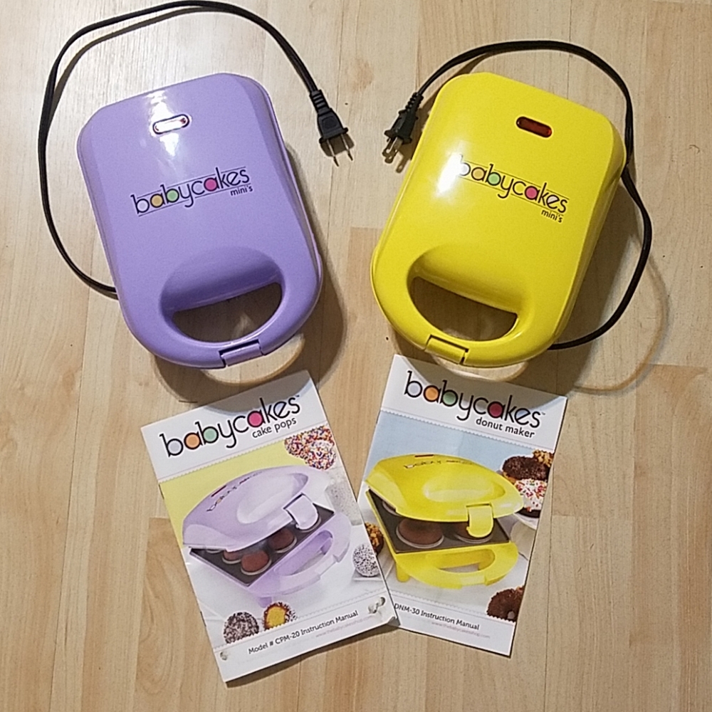 Babycakes cake pop and donut maker